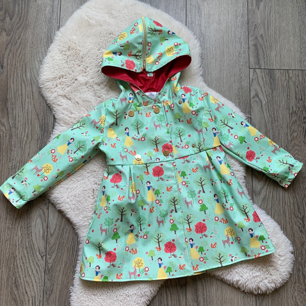 4T Snow White Rain Jacket